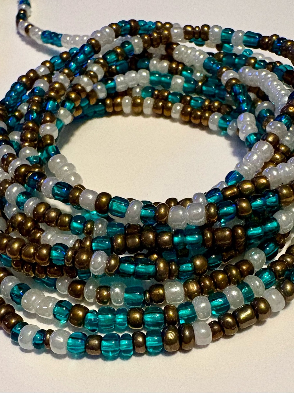 55: “SEBASTIAN” Waistbeads Perfect for Beginners 1st Stage